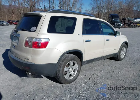 2008 GMC Acadia Slt-2 из США, поврежденный, VIN 1GKEV33728J166645